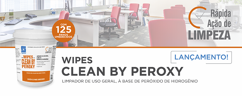 Lançamento: Wipes Clean By Peroxy