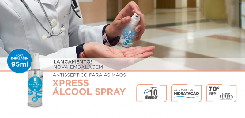 Xpress Álcool Spray 