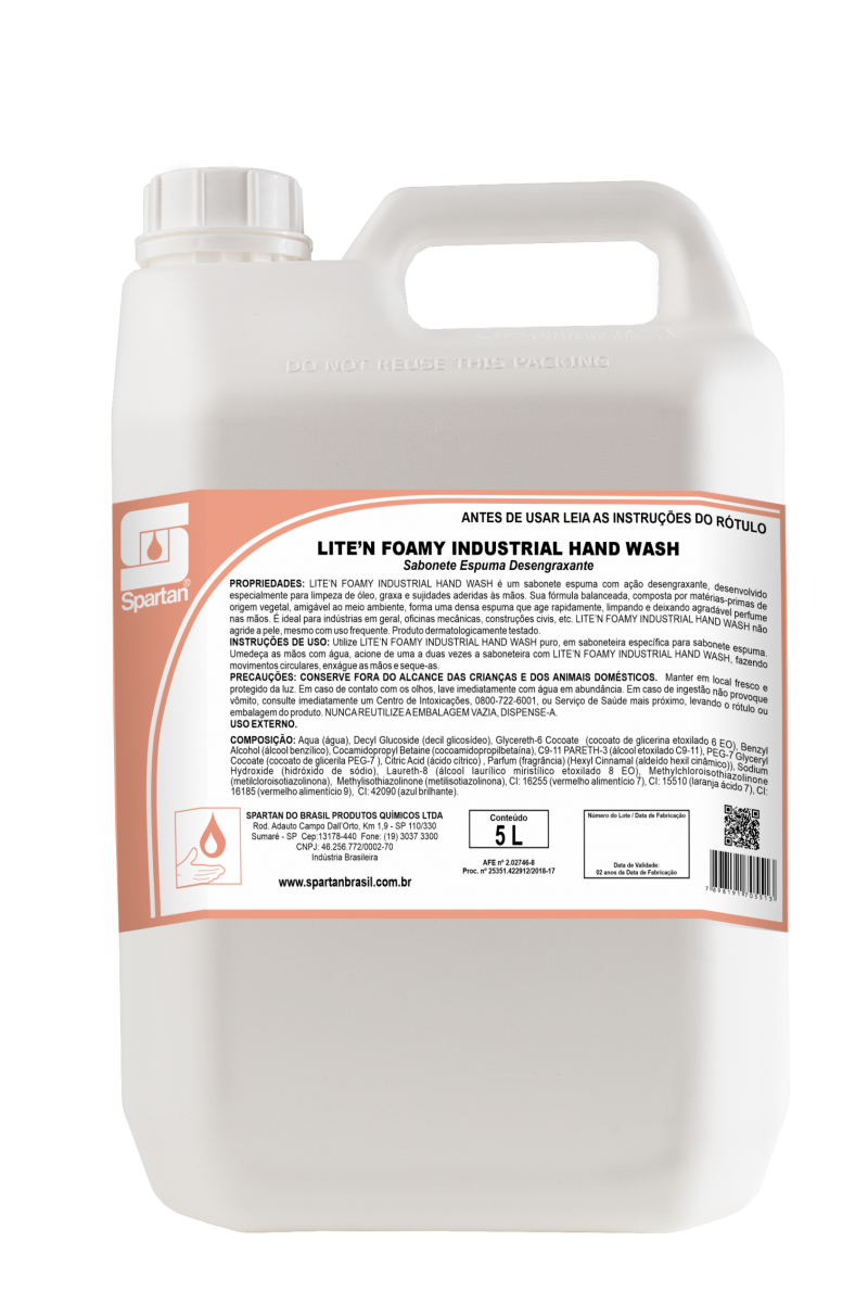 Lite’n Foamy Industrial Hand Wash