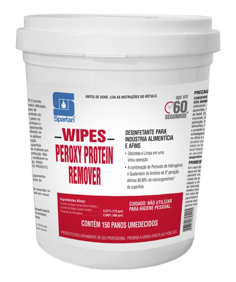 Wipes Peroxy Protein Remover