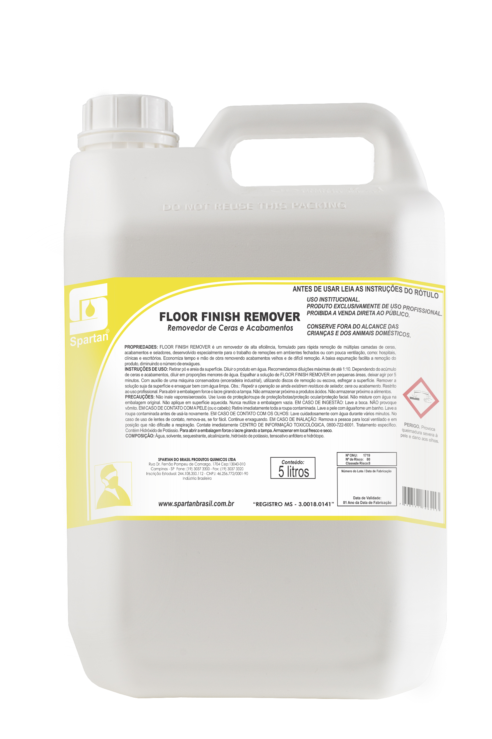 Floor Finish Remover