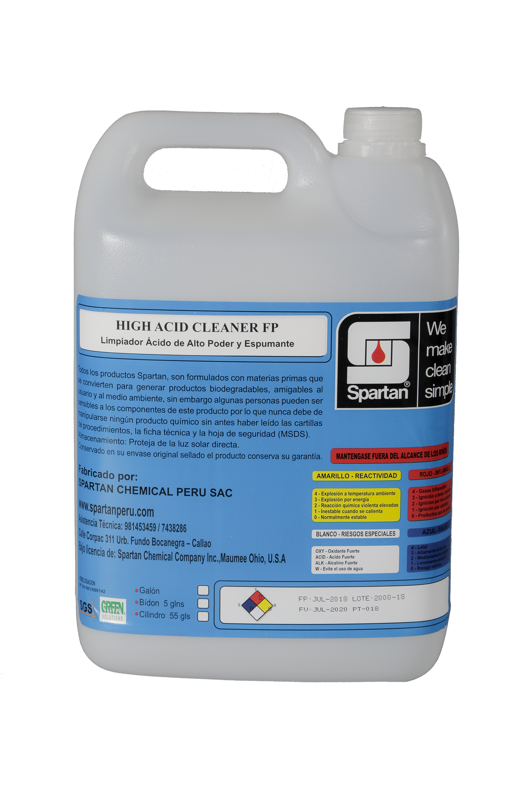 HIGH ACID CLEANER FP