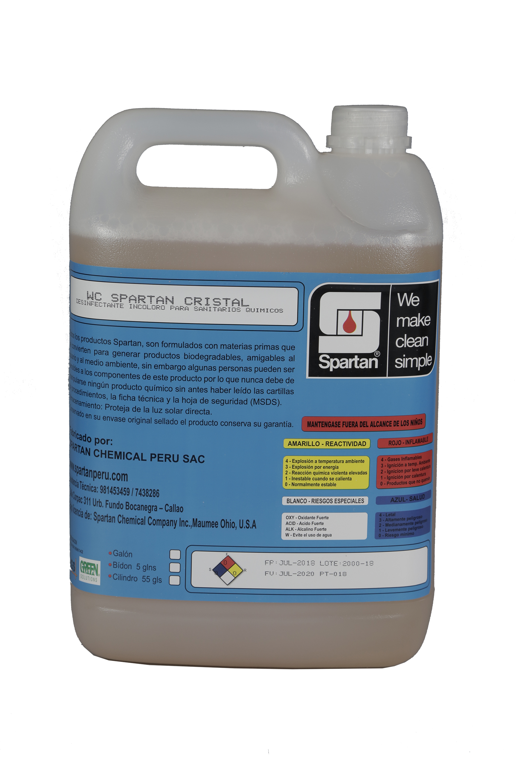 WC SPARTAN CRISTAL