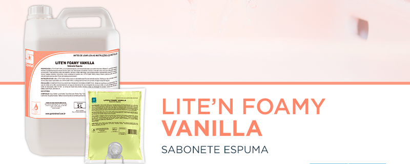 Lançamento: Lite'n Foamy Vanilla
