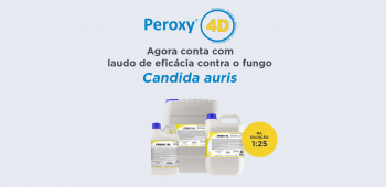O Peroxy 4D acaba de conquistar um laudo contra o fungo Candida auris!