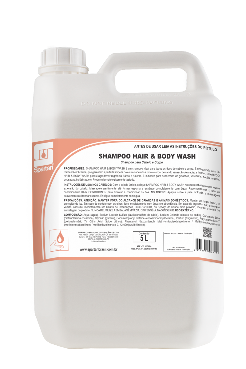 Shampoo Hair & Body Wash 