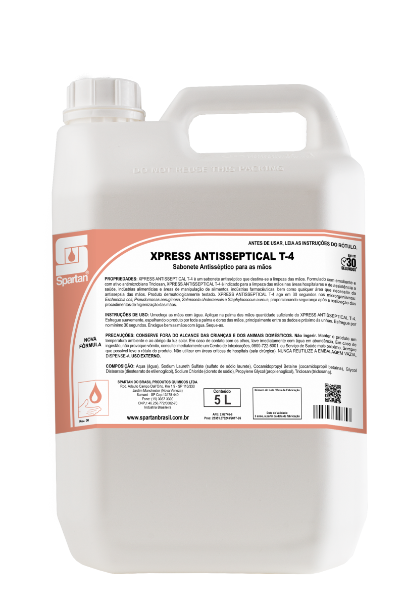 Imagem ilustrativa do produto: Xpress Antisseptical T-4