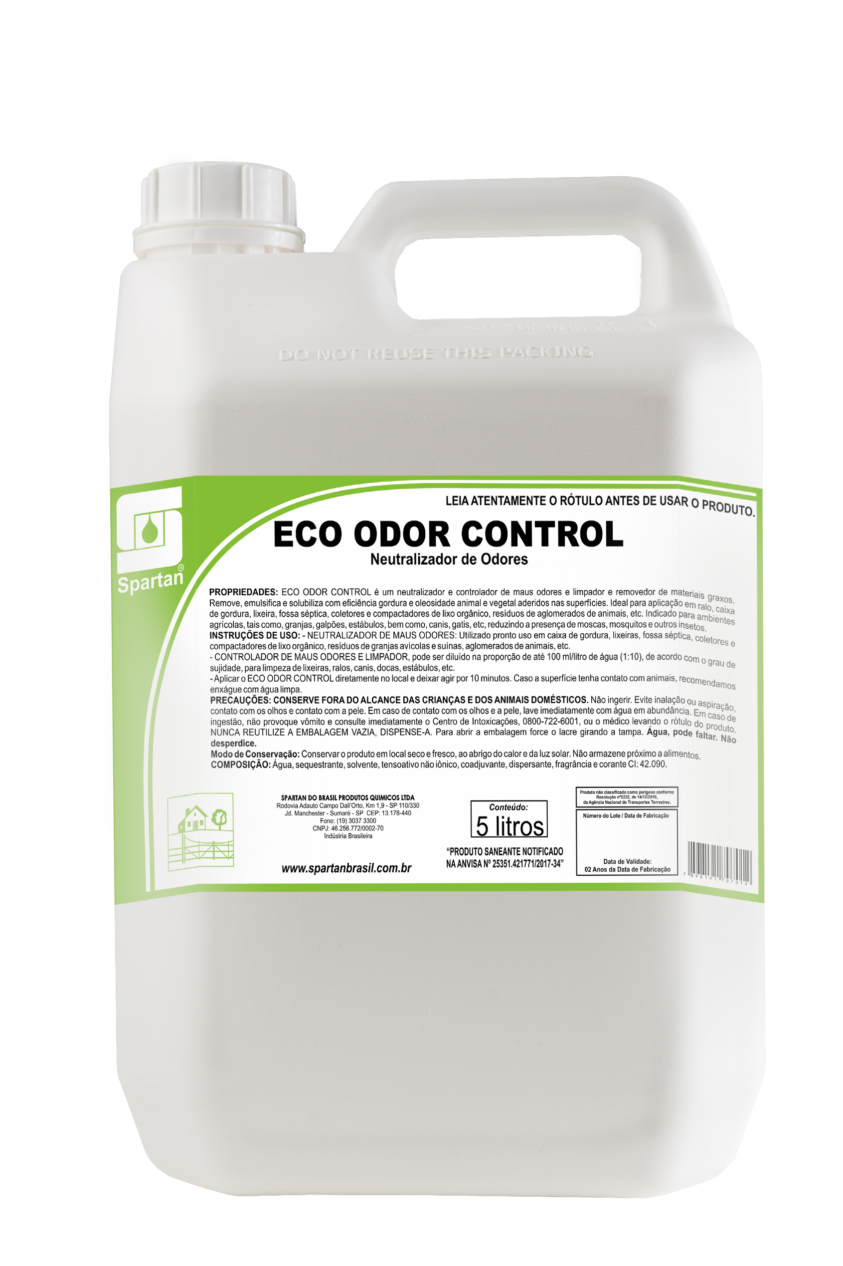 Imagem ilustrativa do produto: Eco Odor Control