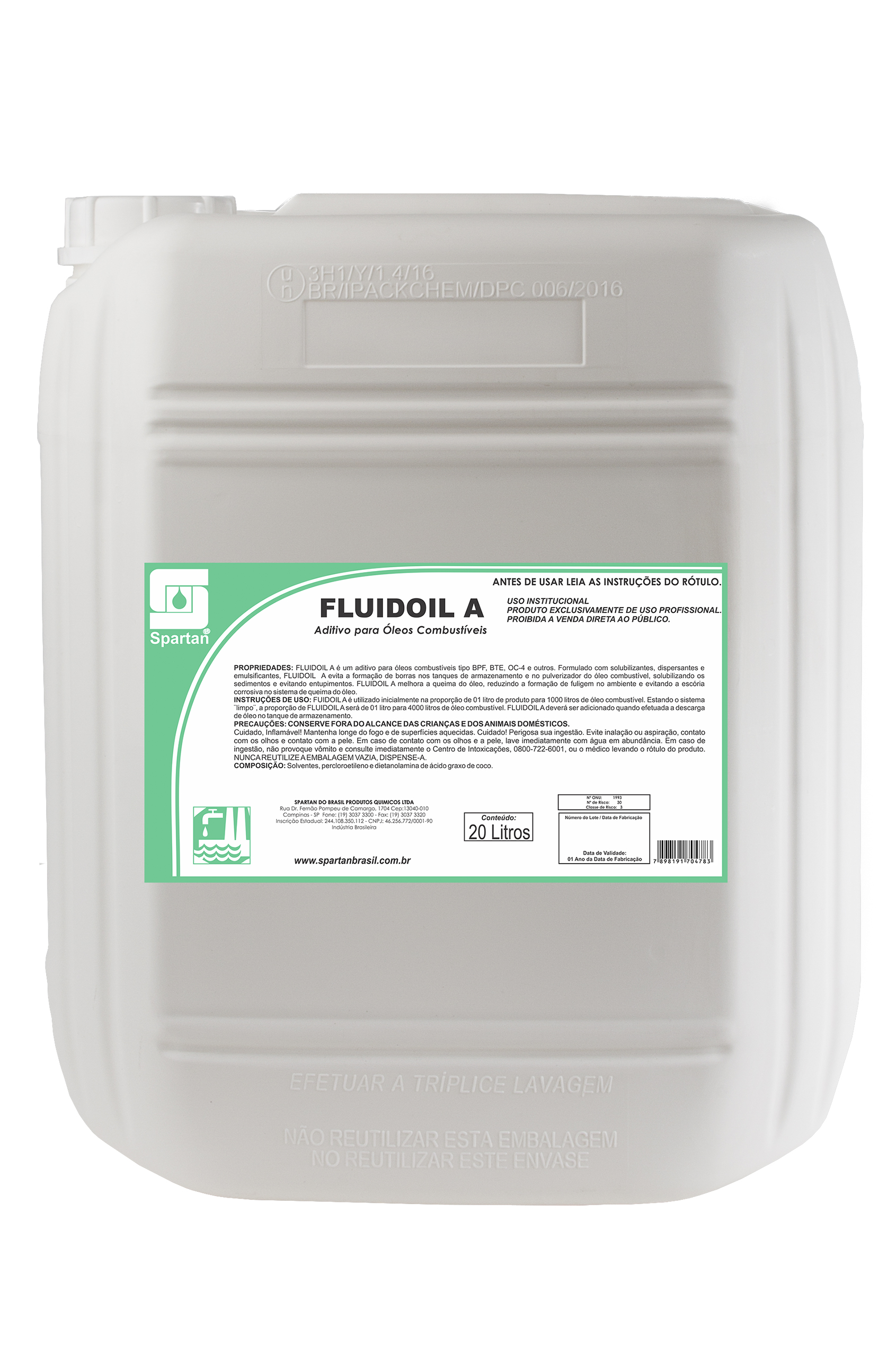 Imagem ilustrativa do produto: Fluidoil A
