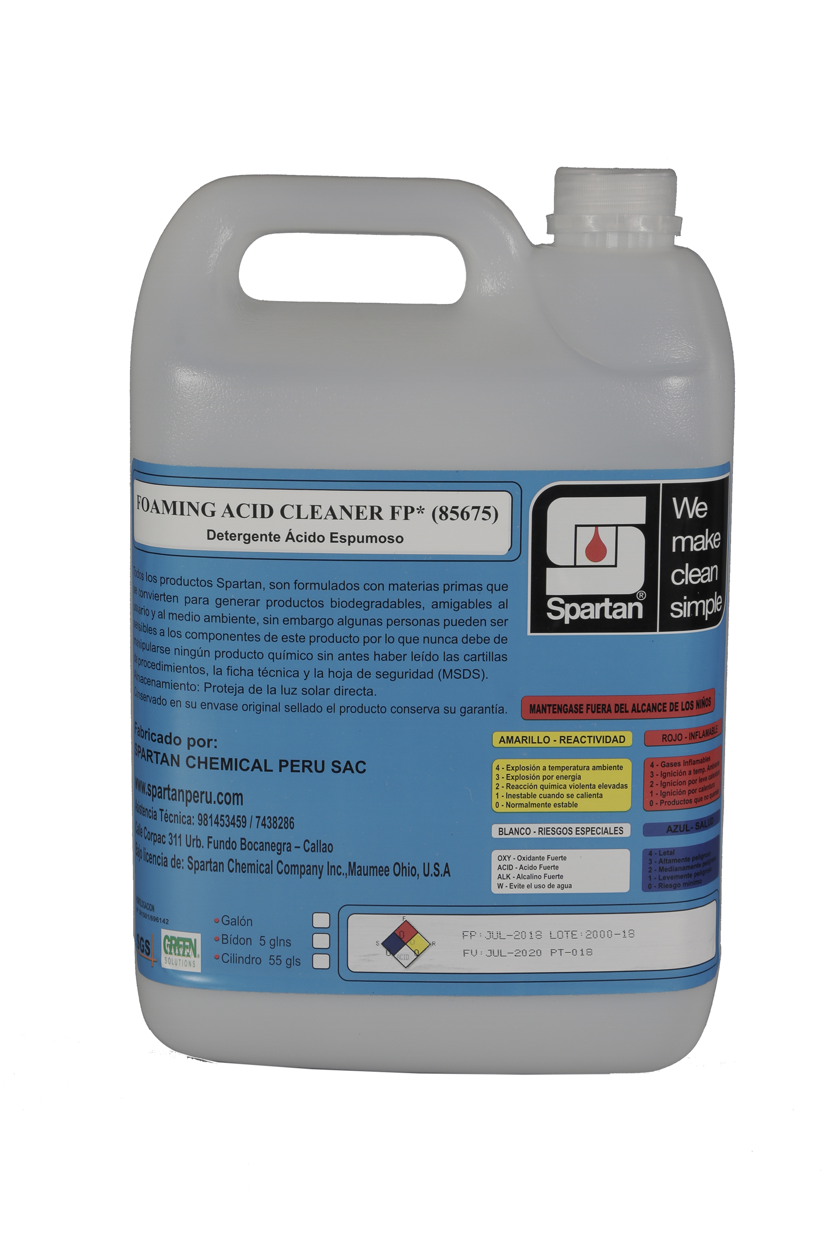 Foaming Acid Cleaner FP®